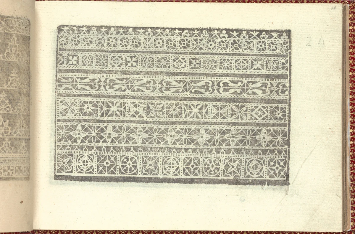 Corona delle Nobili et Virtuose Donne: Libro I-IV, page 24 (recto) by Cesare Vecellio, book, 1601