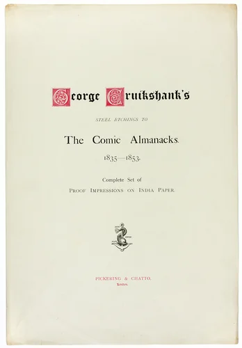 Title Page from George Cruikshank's Steel Etchings to The Comic Almanacks: 1835-1853 by George Cruikshank, print, 1880