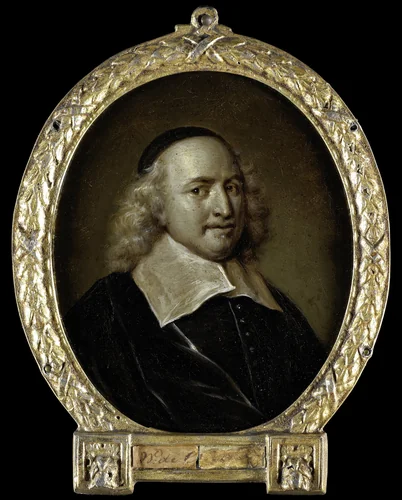 Portrait of Willem de Groot, Lawyer and Writer by Jan Maurits Quinkhard, painting, 1732-1771