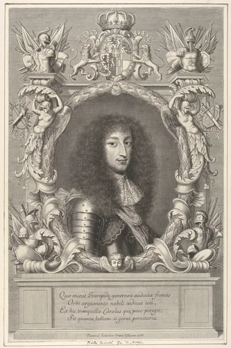Charles-Emmanuel, Duc de Savoie by Robert Nanteuil, print, 1668