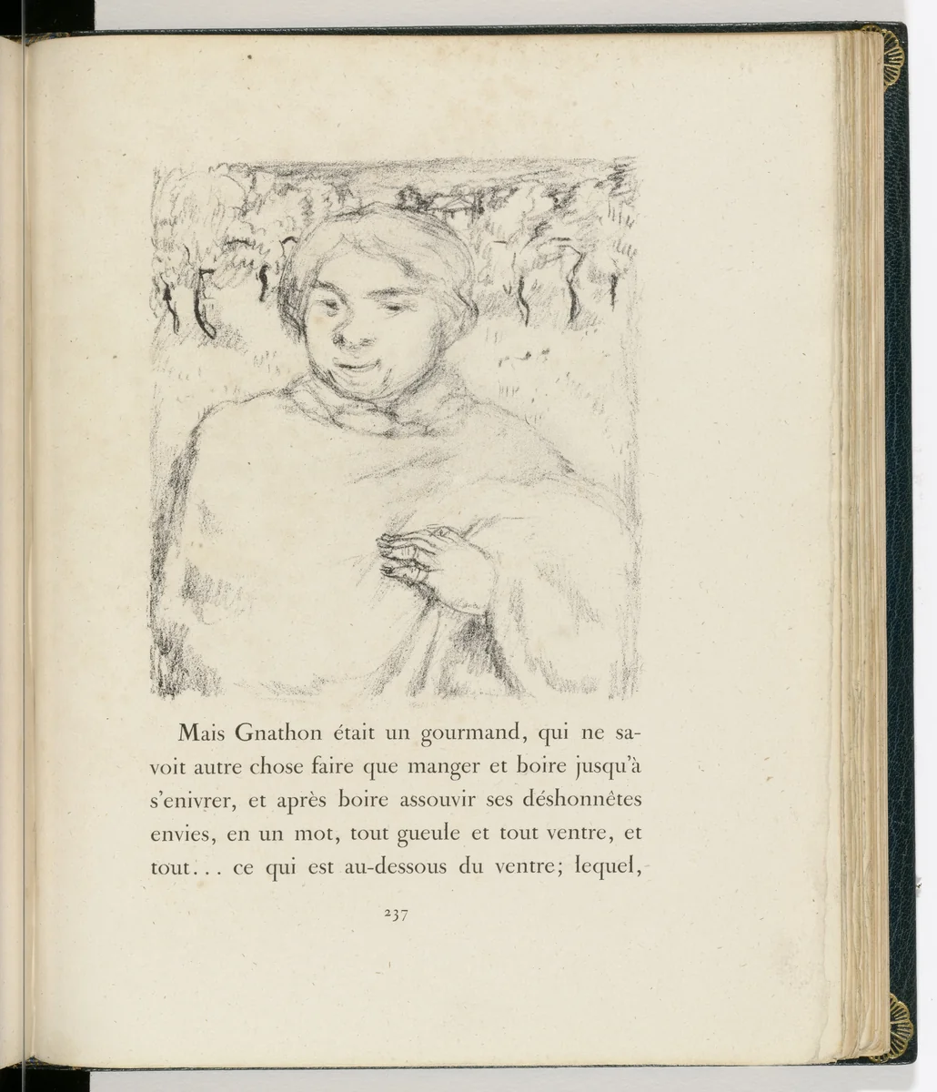 In-text plate (page 237) from Daphnis et Chloé by Pierre Bonnard, illustrated book, 1902