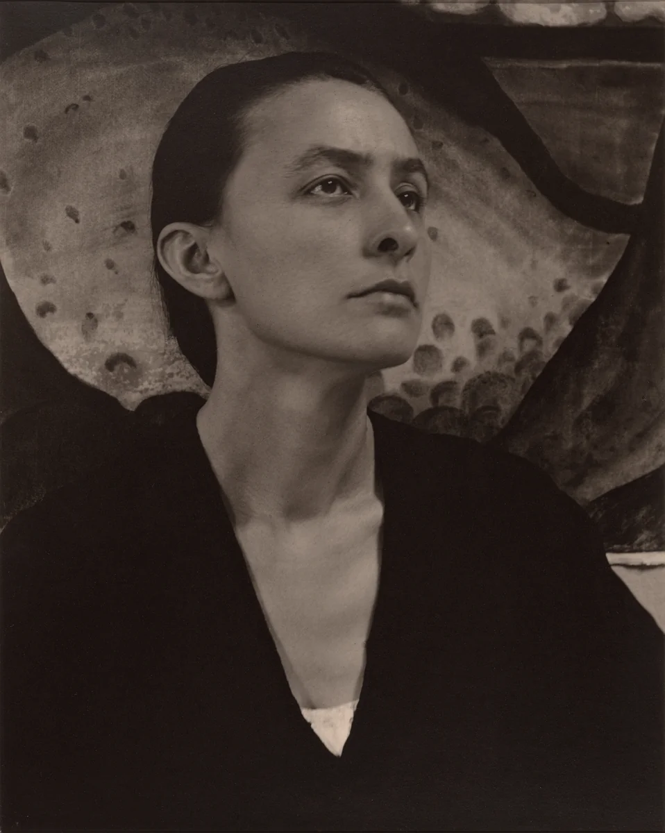 Georgia O'Keeffe by Alfred Stieglitz, photograph, 1918