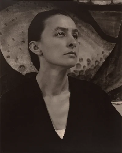 Georgia O'Keeffe by Alfred Stieglitz, photograph, 1918