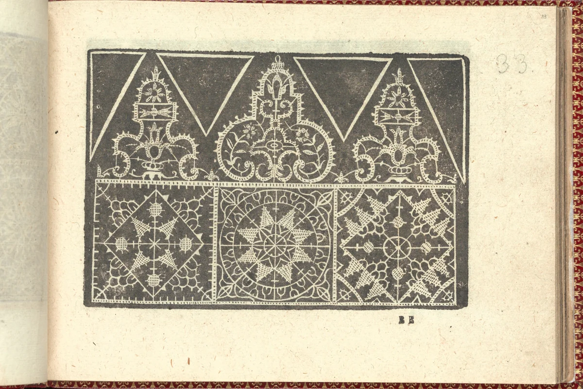 Corona delle Nobili et Virtuose Donne: Libro I-IV, page 33 (recto) by Cesare Vecellio, book, 1601