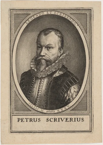 Petrus Scriverius by Unknown 19th Century, print, 1800-1899