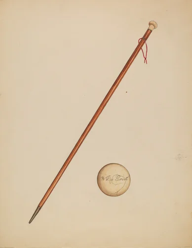 Cane by Gladys Cook, index of american design, 1936