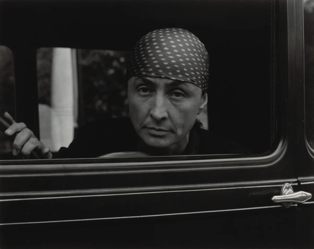 Georgia O'Keeffe by Alfred Stieglitz, photograph, 1932