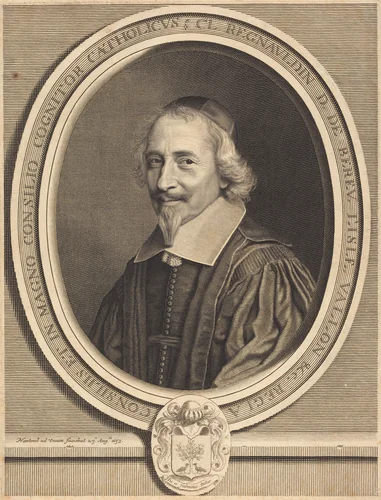 Claude Regnauldin by Robert Nanteuil, print, 1658