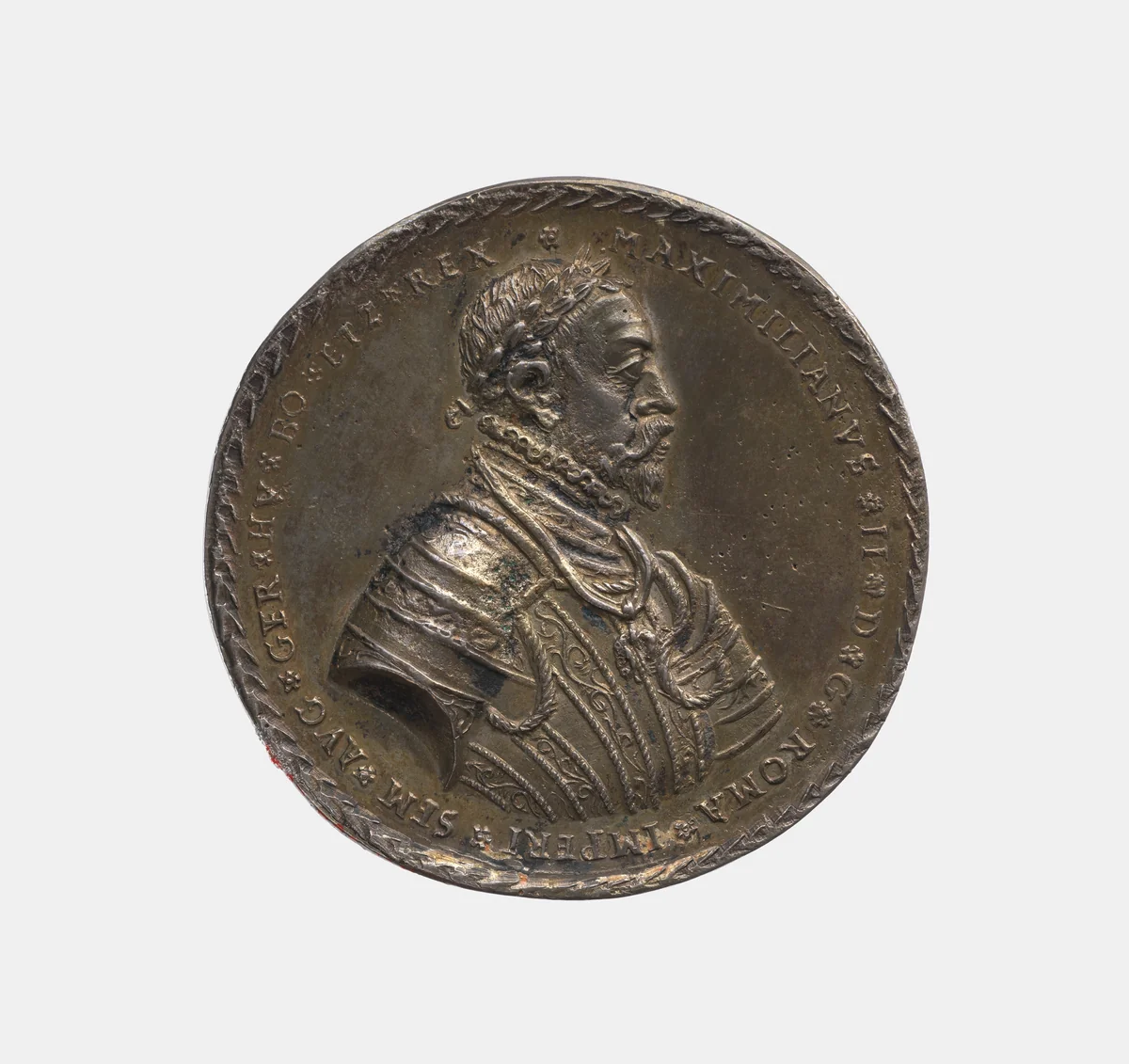 Maximilian II of Hapsburg 1527-76, Emperor 1564-76 by Nickel Milicz, metalwork, 1566