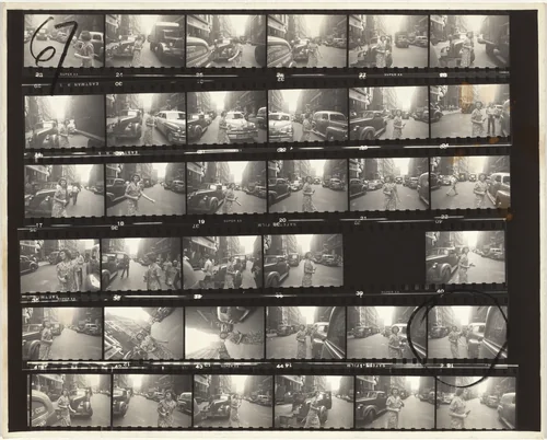 11th Street story 67/People You Don't See 13 by Robert Frank, photograph, 1951