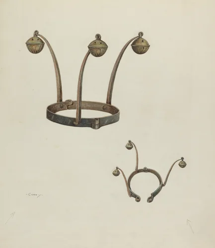 Slave Collar by Al Curry, index of american design, 1937