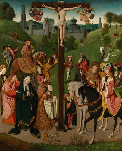 The Crucifixion by Unknown, painting, 1505