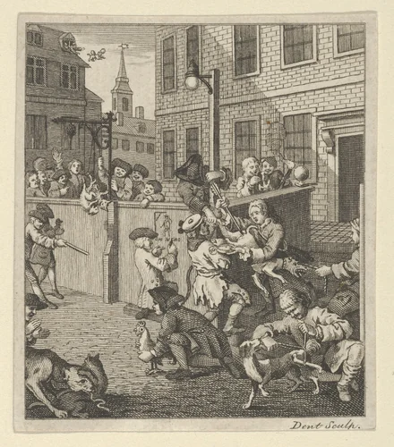 The First Stage of Cruelty by Dent, print, 1795-1805
