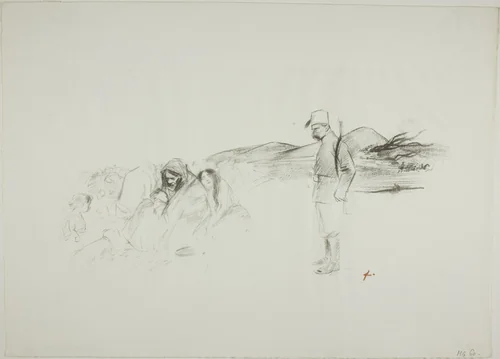 In Greece by Jean-Louis Forain, print, 1897