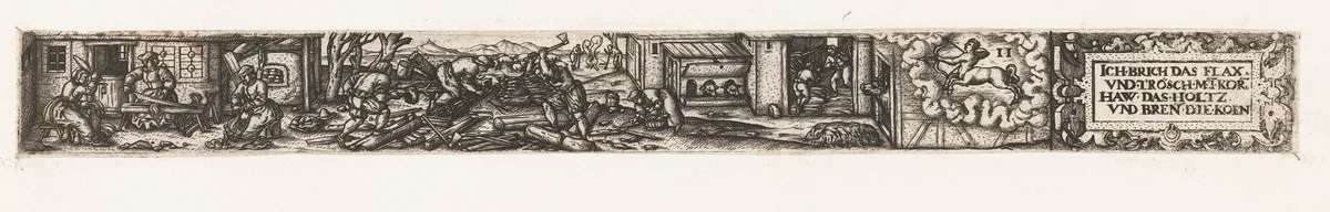 November by anonymous, print, 1584