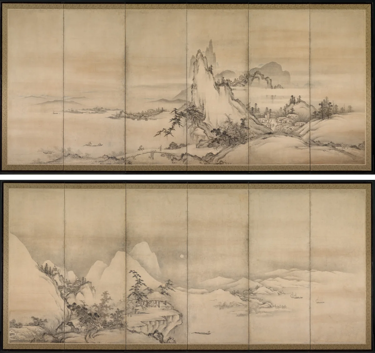 Chinese Landscape by Unknown, painting, 1500-1599