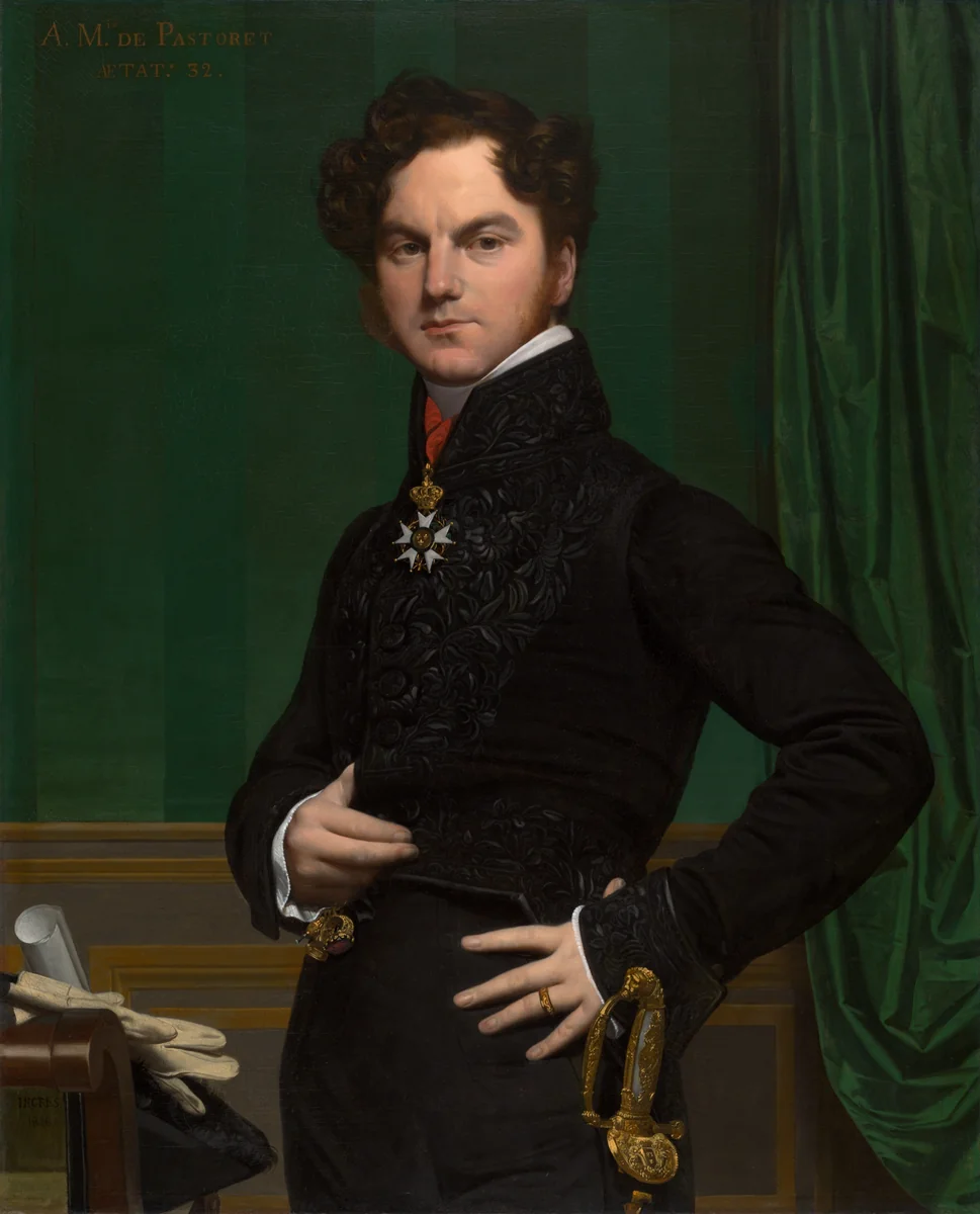 Amédée-David, the Comte de Pastoret by Jean-Auguste-Dominique Ingres, painting, 1823-1826