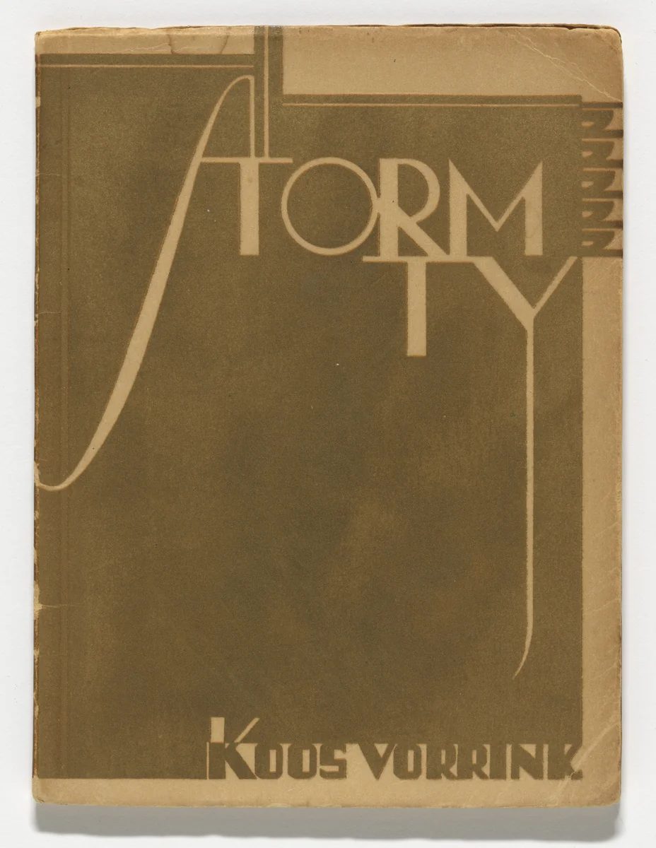 Storm Tide (Stormtij) by Koos Vorrink by Fré Cohen, design, 1923