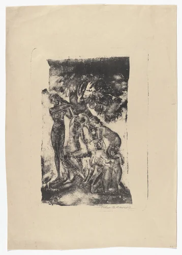 Figures of Earth by Arthur B. Davies, print, 1923