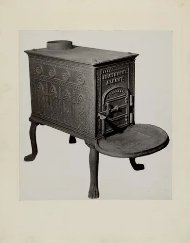 Box Stove by Charles Von Urban, index of american design, 1942