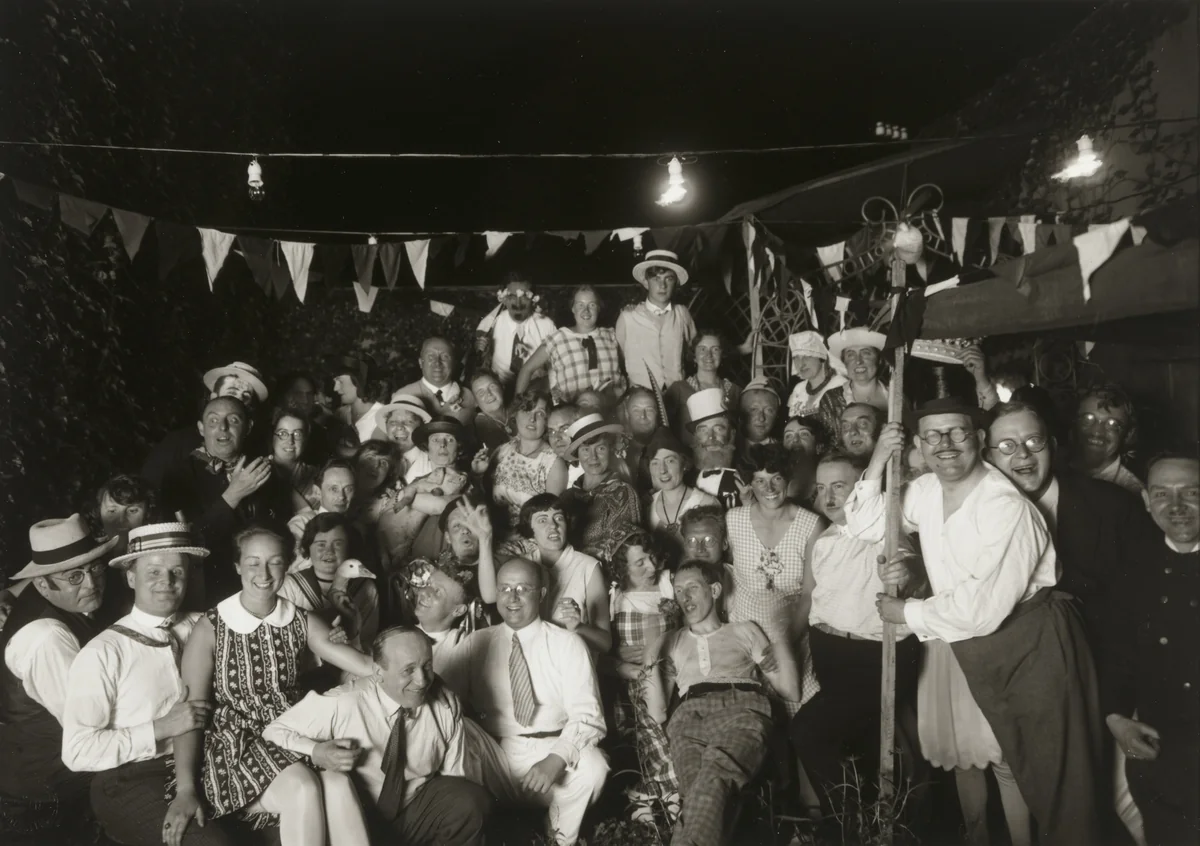 Garden Party by August Sander, photograph, 1928