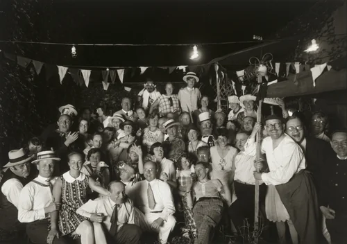 Garden Party by August Sander, photograph, 1928
