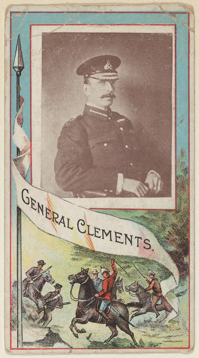 General Clements, from the "Generals" series (T64), issued by D.H. McAlpin & Co. Tobacco Company by D.H. McAlpin & Co. Tobacco Company, print, 1901