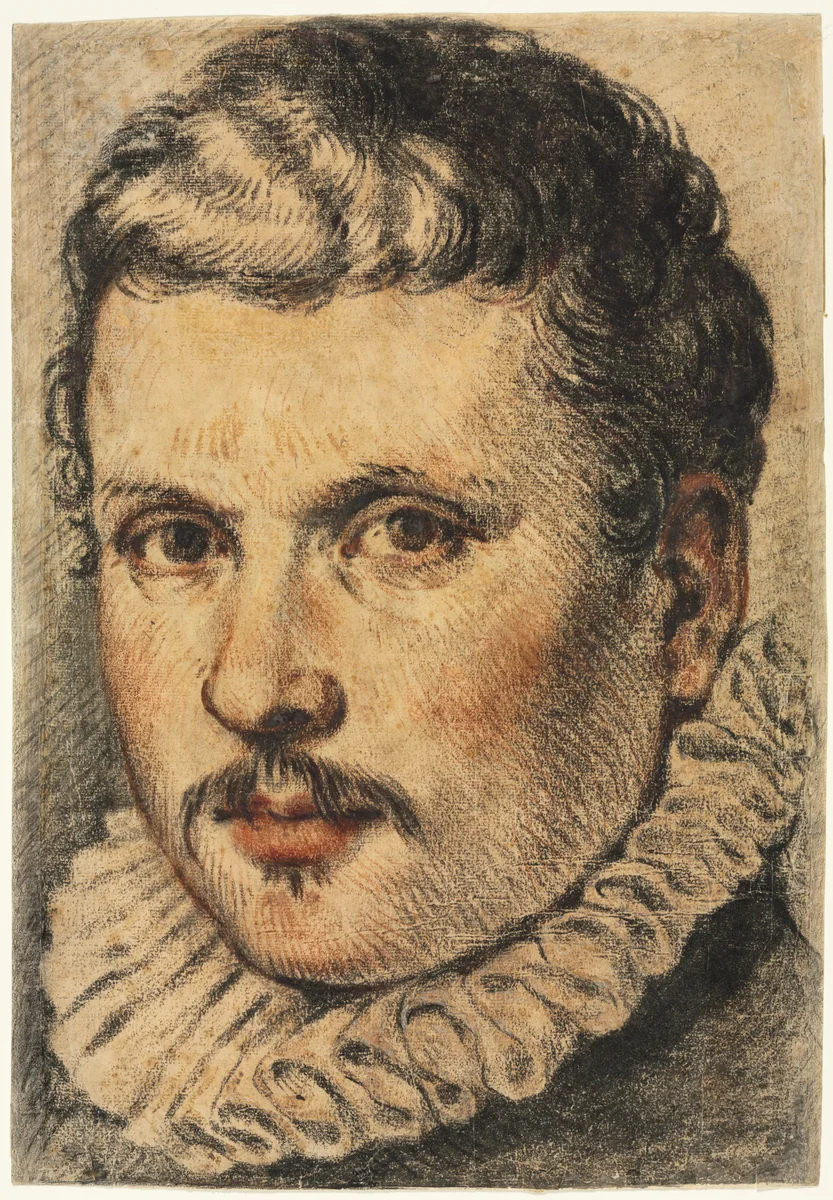 Portrait of a Man by Unknown, drawing, 1500-1599