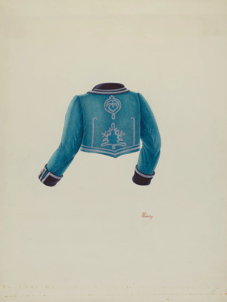 Coat by Hal Blakeley, index of american design, 1940