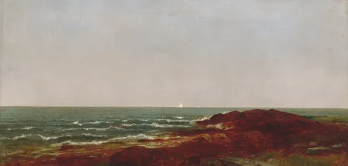 The Sea by John Frederick Kensett, artwork, 1872