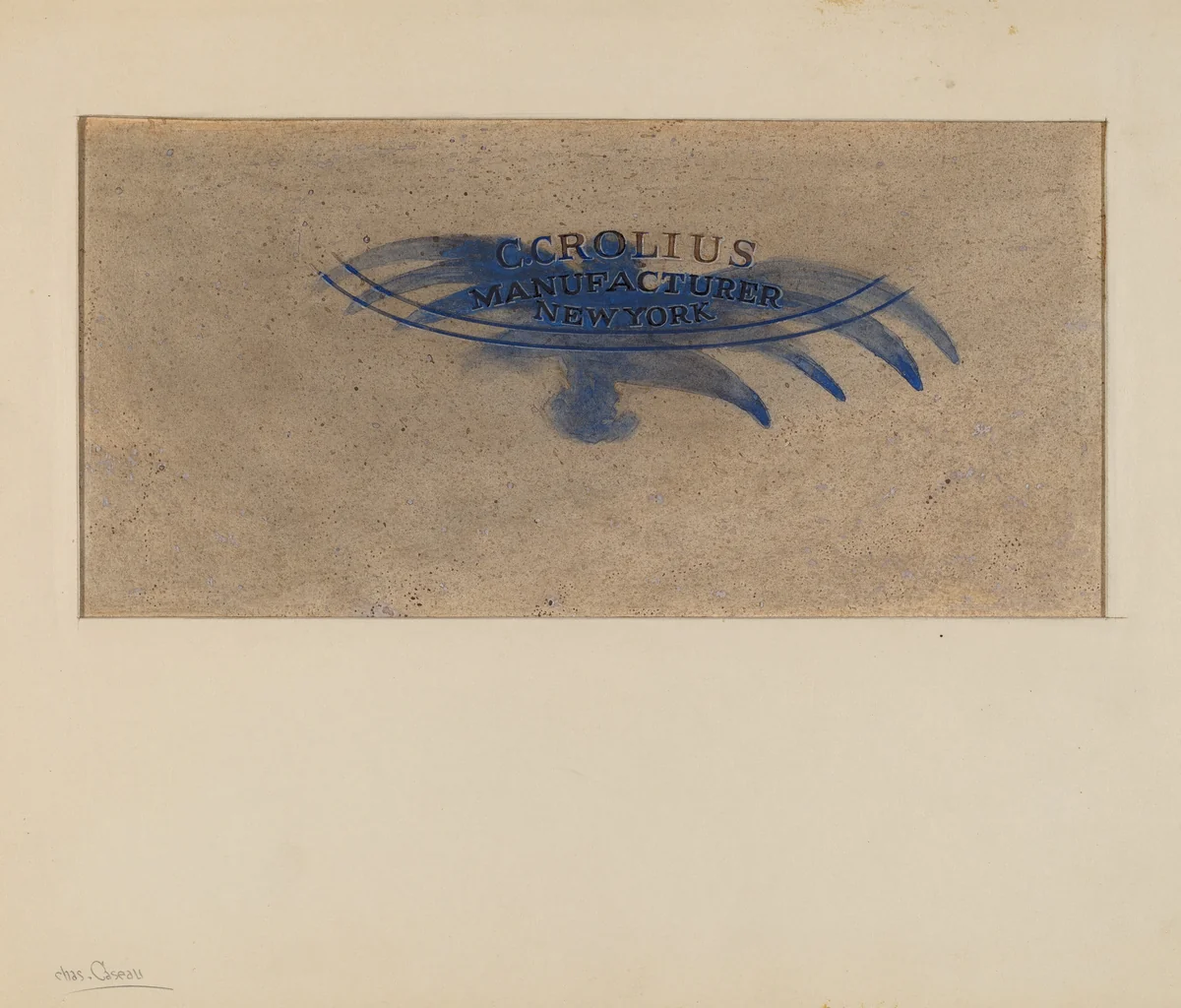 Jug by Charles Caseau, index of american design, 1937