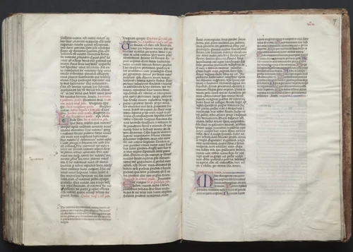 The Gotha Missal: Fol. 156v, Text by Master of the Boqueteaux, book, 1370-1380