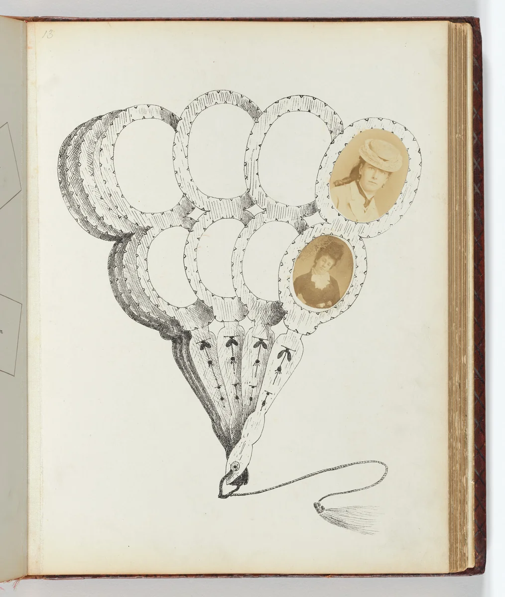 The Johnstone Album by Agnes Caroline Chamberlayne Johnstone, photograph, 1868