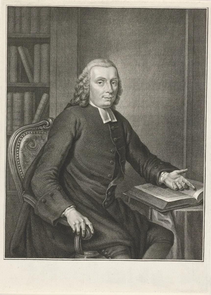 Portret van Ericus Fredericus Alberti by Jacob Houbraken, print, 1769-1770