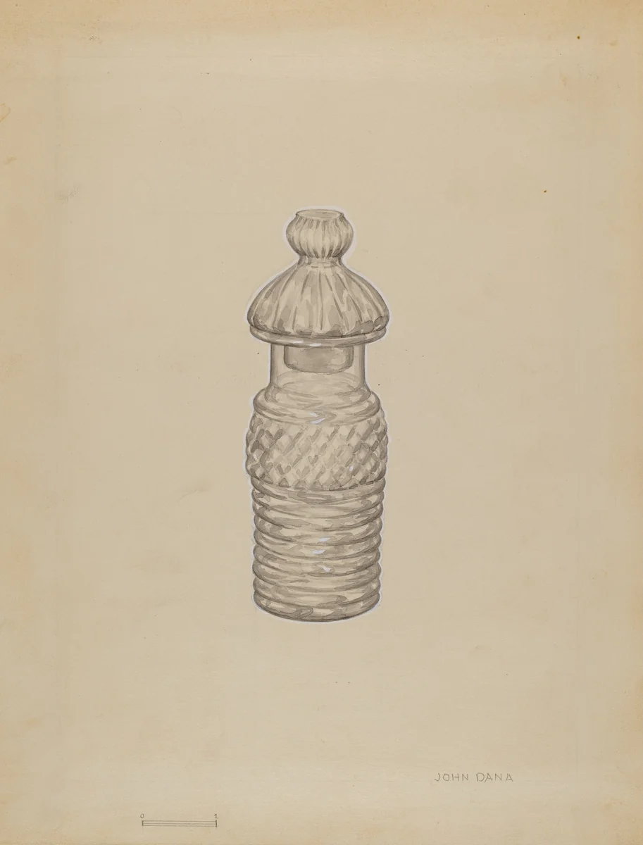 Mustard Pot by John Dana, index of american design, 1936