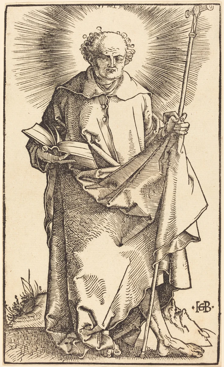 Saint Philip by Hans Baldung Grien, print, 1519