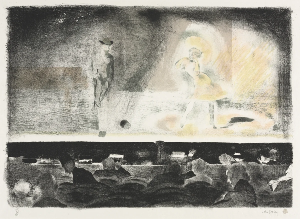 Two Actors by John Copley, print, 1911