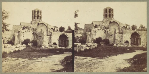 [Church of Saint-Honorat, Arles] by Edouard Baldus, photograph, 1862-1866