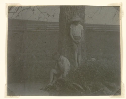 Crowell Children at Avondale by Thomas Eakins, photograph, 1885-1890