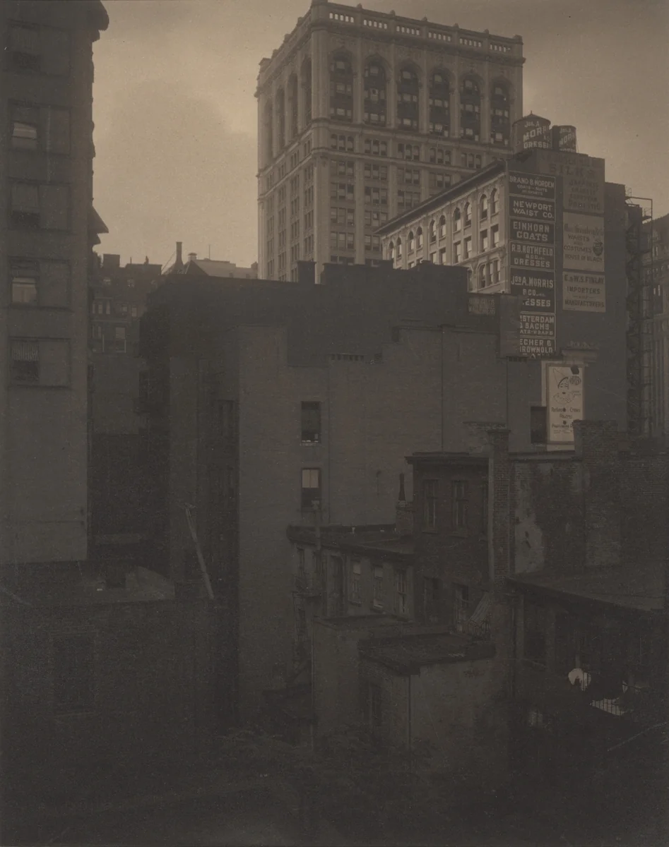 From the Back-Window—291 by Alfred Stieglitz, photograph, 1915-1916