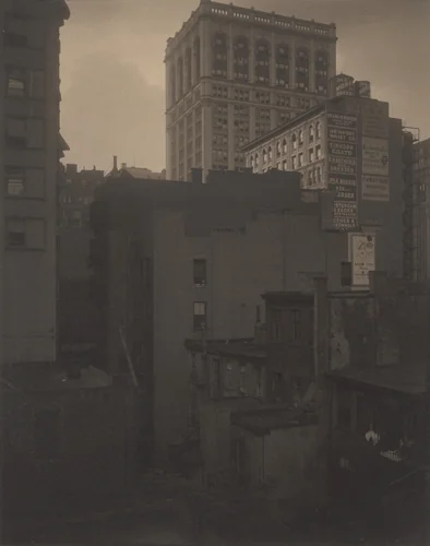 From the Back-Window—291 by Alfred Stieglitz, photograph, 1915-1916