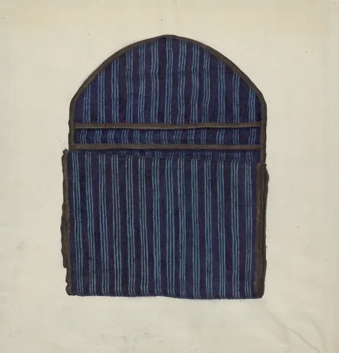 Shaker Case by Helen E. Gilman, index of american design, 1936