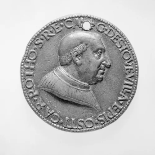 Guillaume d'Estouteville by Cristoforo di Geremia, metalwork, 1462-1499