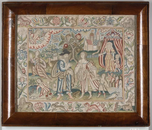 Life of Abraham by Gerard de Jode, textile, 1650-1675