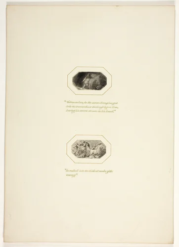 Study for a plate from Telemachus by Thomas Stothard, drawing, 1793-1803
