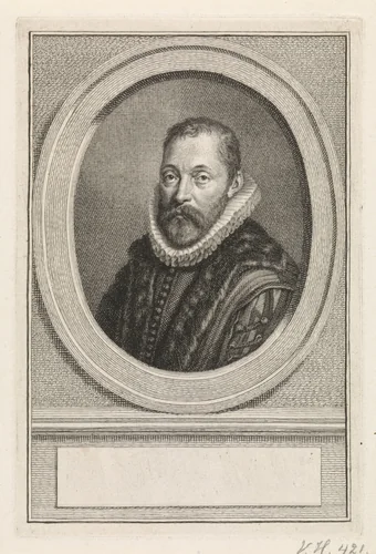 Portret van Johannes Wtenbogaert by Jacob Houbraken, print, 1749-1780