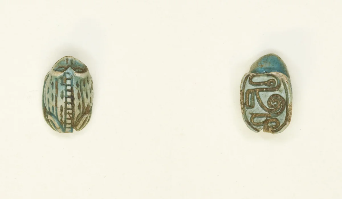 Scaraboid: Frog by Egyptian, other, -1650--1295