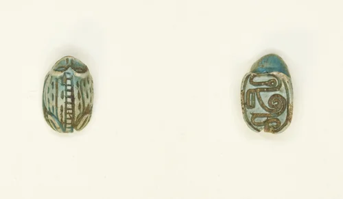 Scaraboid: Frog by Egyptian, other, -1650--1295