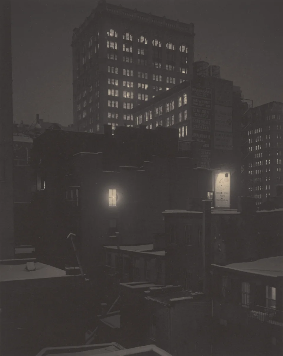 From the Back-Window—291 by Alfred Stieglitz, photograph, 1915