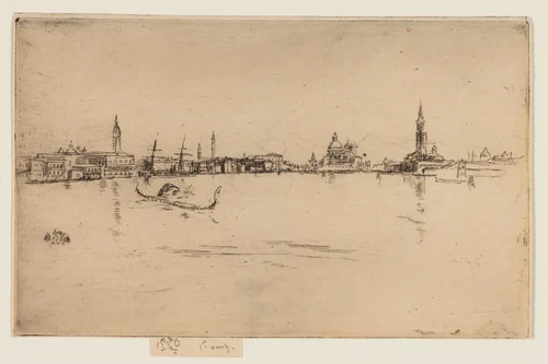 Salute Dawn by James McNeill Whistler, print, 1879-1880